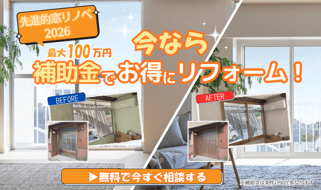 内窓 玄関リフォーム 補助金